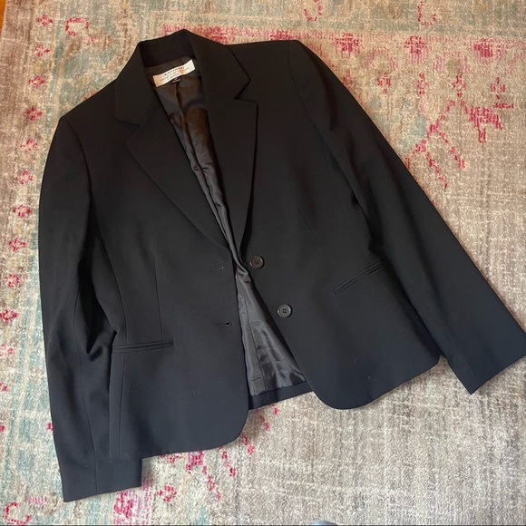 Tahari Petite Black Blazer - Picture 3 of 8